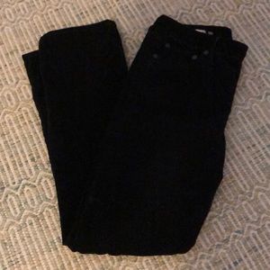 Gap bootcut black corduroy pants